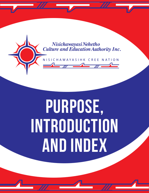 Purpose, Introduction and Index